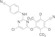 4-[[6-Chloro-2-[(4-cyanophenyl)amino]-4-pyrimidinyl]oxy]-3,5-dimethylbenzonitrile-d8