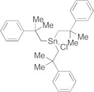 Chlorotris(2-methyl-2-phenylpropyl)stannane
