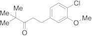 1-(4-Chloro-3-methoxyphenyl)-4,4-dimethylpentan-3-one