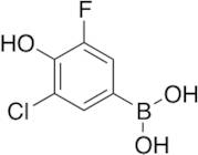 3-Chloro-5-fluoro-4-hydroxyphenylboronic Acid