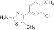 4-(3-Chloro-4-methylphenyl)-5-methyl-1,3-thiazol-2-amine