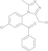 2-[3-(Chloromethyl)-5-methyl-4-triazolyl]-5-chlorobenzophenone