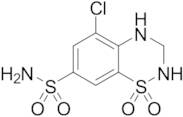 5-Chloro-1,1-dioxo-3,4-dihydro-2H-benzo[e][1,2,4]thiadiazine-7-sulfonamide