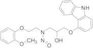 N-(3-((9H-Carbazol-4-yl)oxy)-2-hydroxypropyl)-N-(2-(2-methoxyphenoxy)ethyl)nitrous Amide