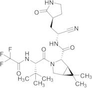 (1R,2S,5S)-N-((R)-1-Cyano-2-((S)-2-oxopyrrolidin-3-yl)ethyl)-3-((S)-3,3-dimethyl-2-(2,2,2-trifluor…