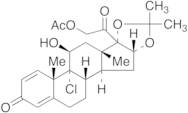 9-Chloro Triamcinolone Acetonide 21-Acetate