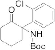 N-​[1-​(2-​Chlorophenyl)​-​2-​oxocyclohexyl]​-​carbamic Acid 1,​1-​Dimethylethyl Ester