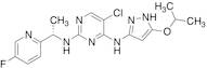 5-Chloro-N-[(1S)-1-(5-fluoropyridin-2-yl)ethyl]-N'-(5-isopropoxy-1H-pyrazol-3-yl)pyrimidine-2,4-diamine