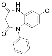 7-Chloro-5-phenyl-1,5-dihydro-3H-1,5-benzodiazepine-2,4-dione