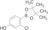 3-Chloro-4-(4,4,5,5-tetramethyl-1,3,2-dioxaborolan-2-yl)phenol