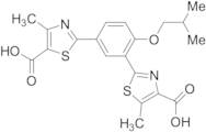 2-(5-(5-Carboxy-4-methylthiazol-2-yl)-2-isobutoxyphenyl)-5-methylthiazole-4-carboxylic Acid