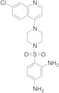 4-((4-(7-Chloroquinolin-4-yl)piperazin-1-yl)sulfonyl)benzene-1,3-diamine