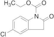 5-Chloro-2,3-dihydro-2-oxo-1H-indole-1-carboxylic Acid Ethyl Ester