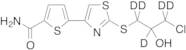 5-[2-[(3-Chloro-2-hydroxypropyl)thio]-4-thiazolyl]-2-thiophenecarboxamide-d5