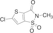 5-Chloro-2-methyl-thieno[2,3-d]-isothiazolidin-3-one-1,1-dioxide