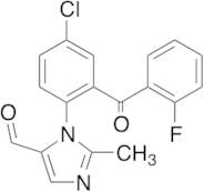 1-(4-Chloro-2-(2-fluorobenzoyl)phenyl)-2-methyl-1H-imidazole-5-carbaldehyde