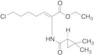 (2Z)-7-Chloro-2-[[[(1R)-2,2-dimethylcyclopropyl]carbonyl]amino]-2-heptenoic Acid Ethyl Ester