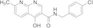 N-[(4-Chlorophenyl)methyl]-4-hydroxy-7-methyl-1,8-naphthyridine-3-carboxamide