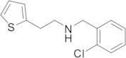 N-[(2-Chlorophenyl)methyl]-2-thiopheneethanamine