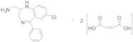 (7-Chloro-5-phenyl-2,3-dihydro-1H-benzo[e][1,4]diazepin-2-yl)methanamine Dimaleate