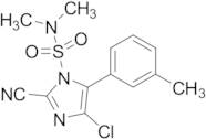 4-Chloro-2-cyano-N,N-dimethyl-5-(m-tolyl)-1H-imidazole-1-sulfonamide