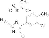 4-Chloro-5-(3-chloro-4-methylphenyl)-2-cyano-N,N-dimethyl-1H-imidazole-1-sulfonamide