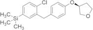 (3S)-3-[4-[[2-Chloro-5-(trimethylsilyl)phenyl]methyl]phenoxy]tetrahydrofuran
