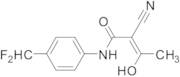 2-Cyano-N-3-hydroxybut-2-enamino-4-(difluoromethyl)aniline