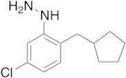 [5-Chloro-2-(cyclopentylmethyl)phenyl]-hydrazine
