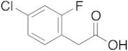 4-Chloro-2-fluorophenylacetic Acid (~85%)