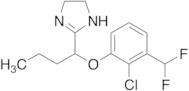 2-[1-[2-Chloro-3-(difluoromethyl)phenoxy]butyl]-4,5-dihydro-1H-imidazole