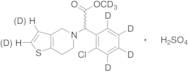 rac Clopidogrel-d8 Hydrogen Sulfate (Major)