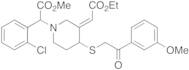 trans-Clopidogrel-MP Ethyl Ester Derivative(Mixture of Diastereomers)