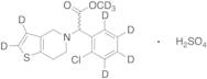 rac Clopidogrel Hydrogen Sulfate-d9 (Major)