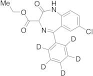 Clorazepic Acid Ethyl Ester-d5