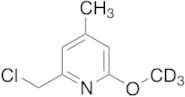 2-(Chloromethyl)-6-methoxy-4-methylpyridine-D3