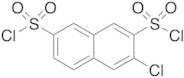 3-Chloronaphthalene-2,7-disulfonyl Dichloride