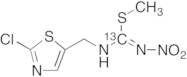 N'-[(2-Chloro-5-thiazolyl)methyl]-N-nitro-carbamimidothioic Acid Methyl Ester-13C