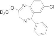 7-Chloro-2-methoxy-5-phenyl-3H-1,4-benzodiazepine-D3
