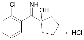 1-[(2-Chlorophenyl)(imino)methyl]cyclopentanol Hydrochloride