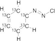 1-​Chloro-​2-​phenyl-diazene-13C6