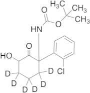 N-[1-(2-Chlorophenyl)-3-hydroxy-2-oxocyclohexyl]-carbamic-d6 Acid 1,1-Dimethylethyl Ester