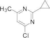 4-Chloro-2-cyclopropyl-6-methylpyrimidine