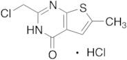 2-(Chloromethyl)-6-methylthieno[2,3-d]pyrimidin-4(3H)-one Hydrochloride