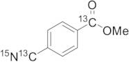 Methyl 4-Cyanobenzoate-13C2,15N