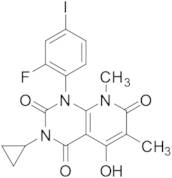 3-Cyclopropyl-1-(2-fluoro-4-iodophenyl)-5-hydroxy-6,8-dimethylpyrido[2,3-d]pyrimidine-2,4,7-trione