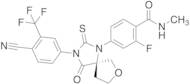4-[(R)-3-[4-Cyano-3-(trifluoromethyl)phenyl]-4-oxo-2-thioxo-7-oxa-1,3-diazaspiro[4.4]non-1-yl]-2-f…