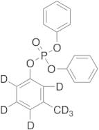 Cresyl Diphenyl Phosphate-d7 Isomer 1