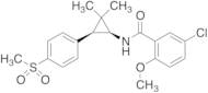 4-​[(1R,​3R)​-​3-​[(5-​Chloro-​2-​methoxybenzoyl)​amino]​-​2,​2-​dimethylcyclopropyl]​-​rel-benzenesulfonic Acid