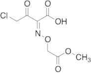 (Z)-4-Chloro-2-((2-methoxy-2-oxoethoxy)imino)-3-oxobutanoic Acid